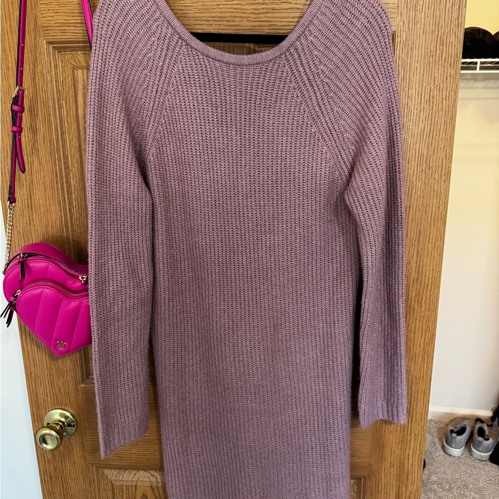 Love Tree Dusty Purple Long Sleeve Dress